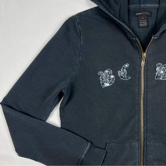 Y2K BCBG Full Zip Hoodie - Picture 4 of 8